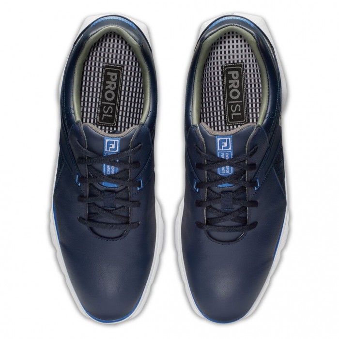 Tenis Golf Sin Pinchos Footjoy Pro|SL Hombre Azul Marino Azules Claro | MX-930758A