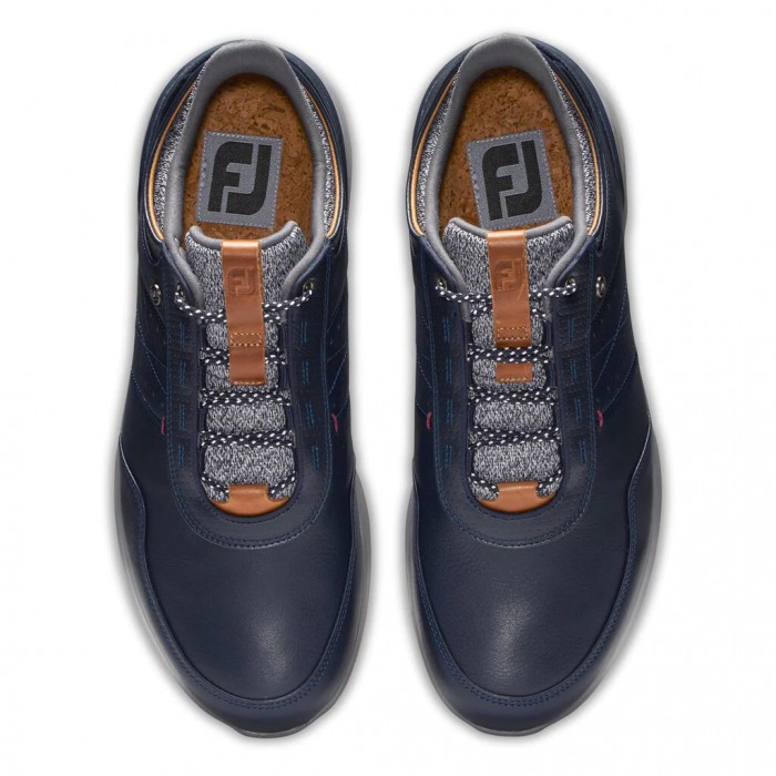 Tenis Golf Sin Pinchos Footjoy Stratos Hombre Azul Marino | MX-739658Y