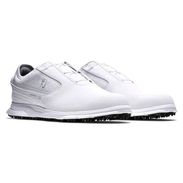 Tenis Golf Sin Pinchos Footjoy Superlites XP BOA Hombre Blancos | MX-607513P