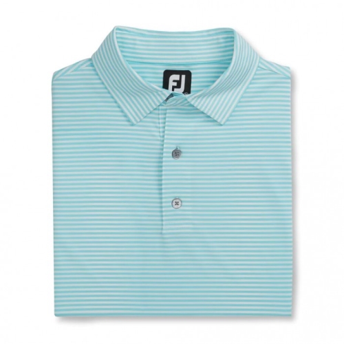 Camisas Footjoy Lisle Feeder Stripe Self Collar Hombre Blancos | MX-593047O