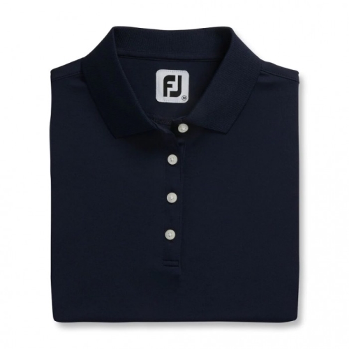 Camisas Footjoy ProDry Interlock Knit Collar Mujer Azul Marino | MX-217985L