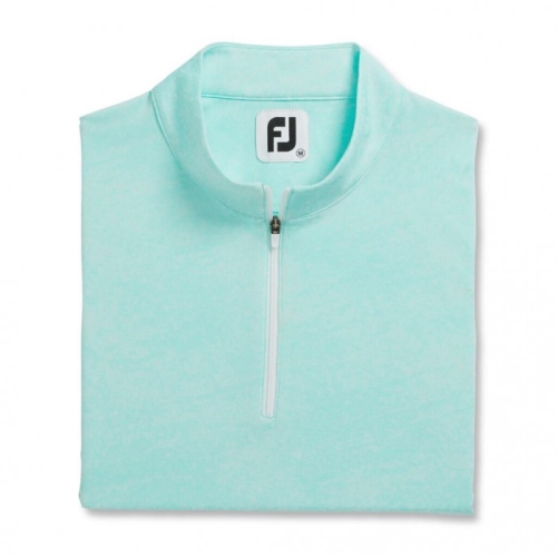 Camisas Footjoy Sin Manga Jacquard Mujer Aquamarine | MX-123579T