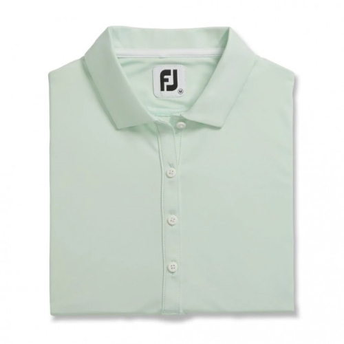 Camisas Footjoy Solid Lisle Self Collar Mujer Verde Menta | MX-904672J