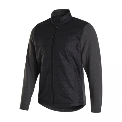 Chaquetas Footjoy Full-Zip Hybrid Hombre Negros | MX-368542W