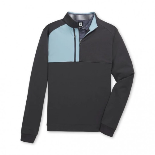 Chaquetas Footjoy Pique Deporte Mid-Layer Hombre Charcoal | MX-263491U