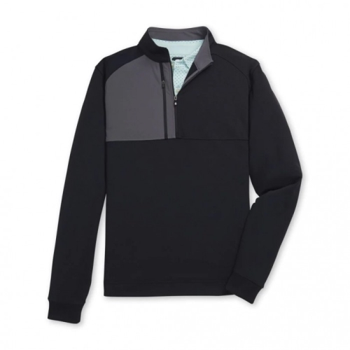 Chaquetas Footjoy Pique Deporte Mid-Layer Hombre Negros | MX-298340P