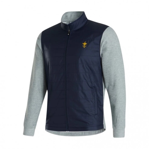 Chaquetas Footjoy Ryder Cup Trophy Hybrid Full-Zip Hombre Azul Marino Grises | MX-675329G