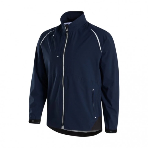 Chaquetas Footjoy Select LS Rain Hombre Azul Marino | MX-258306Q