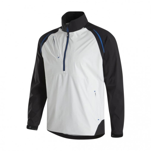 Chaquetas Footjoy Select LS Rain Hombre Negros Blancos Azul Rey | MX-849037Z