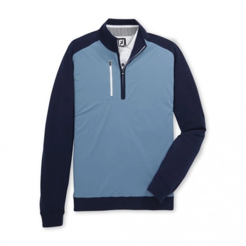 Chaquetas Footjoy Tech Sueter Hombre Azul Marino | MX-326049C