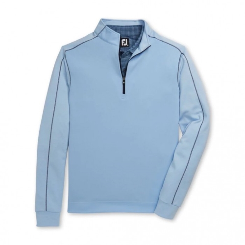 Chaquetas Footjoy Tonal Heather Mid-Layer Hombre Sky | MX-841932S