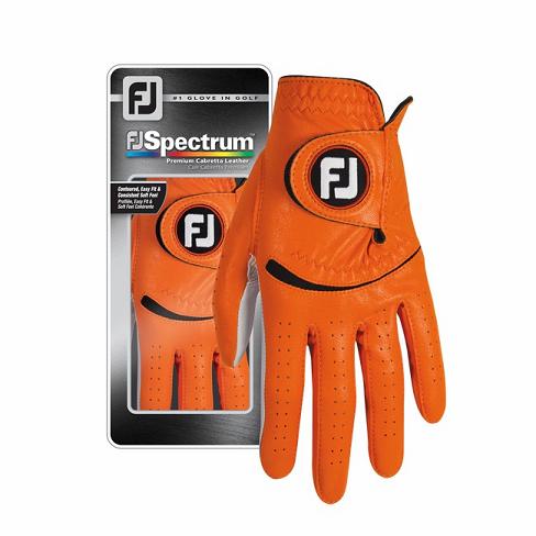 Guantes De Golf Footjoy Spectrum Hombre Naranjas | MX-497805Q