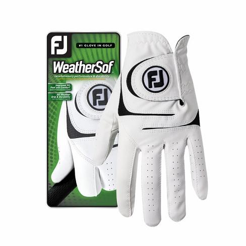 Guantes De Golf Footjoy WeatherSof Hombre Blancos | MX-596428V