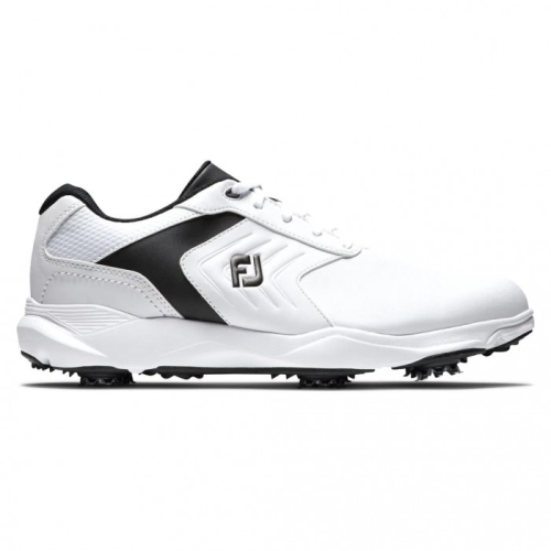 Tenis Golf Con Pinchos Footjoy eComfort Hombre Blancos Negros | MX-718054A