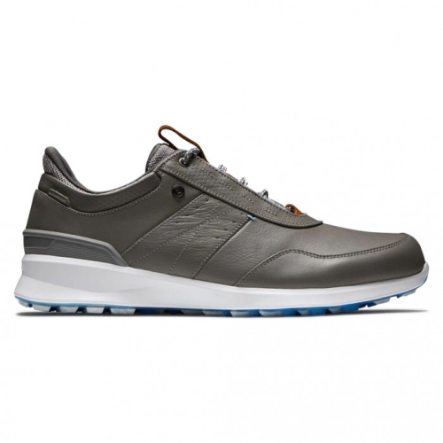 Tenis Golf Sin Pinchos Footjoy Stratos Hombre Grises | MX-698370G